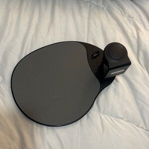 Ergonomic Black and Gray Monitor Stand